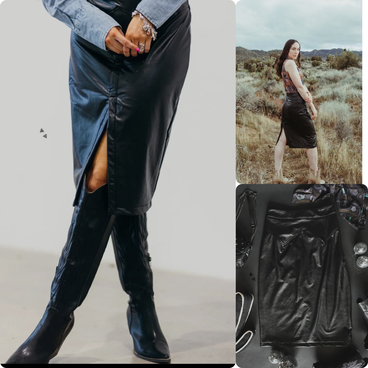 Corporate cowboy skirt