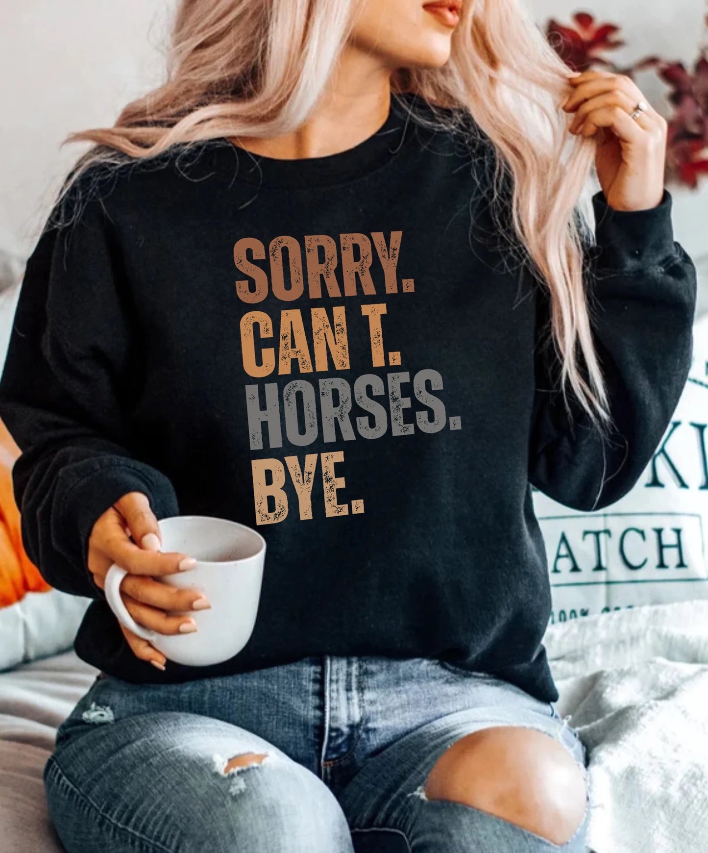 Sorry cant horses bye Jan.