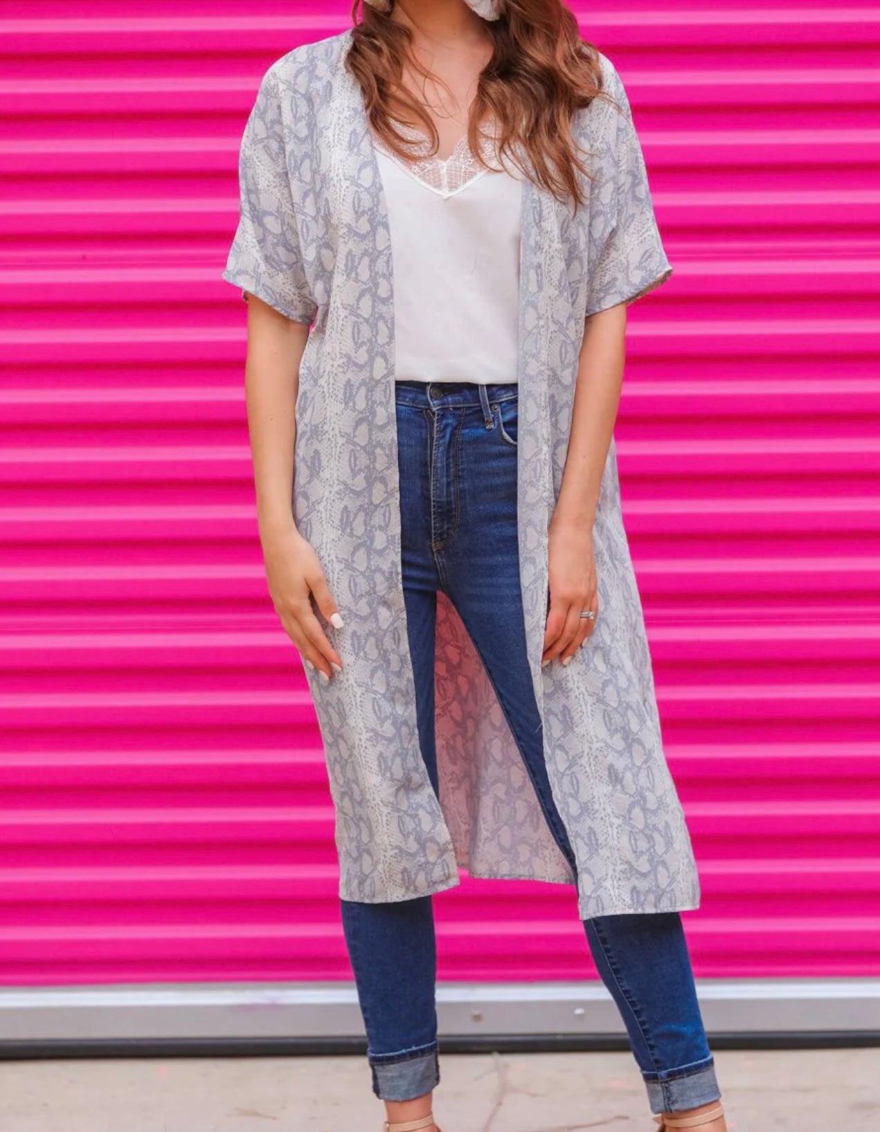 Sadie snake kimono