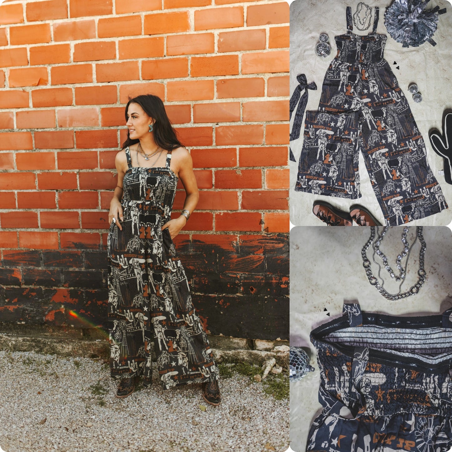stomp the stockyard jumpsuit