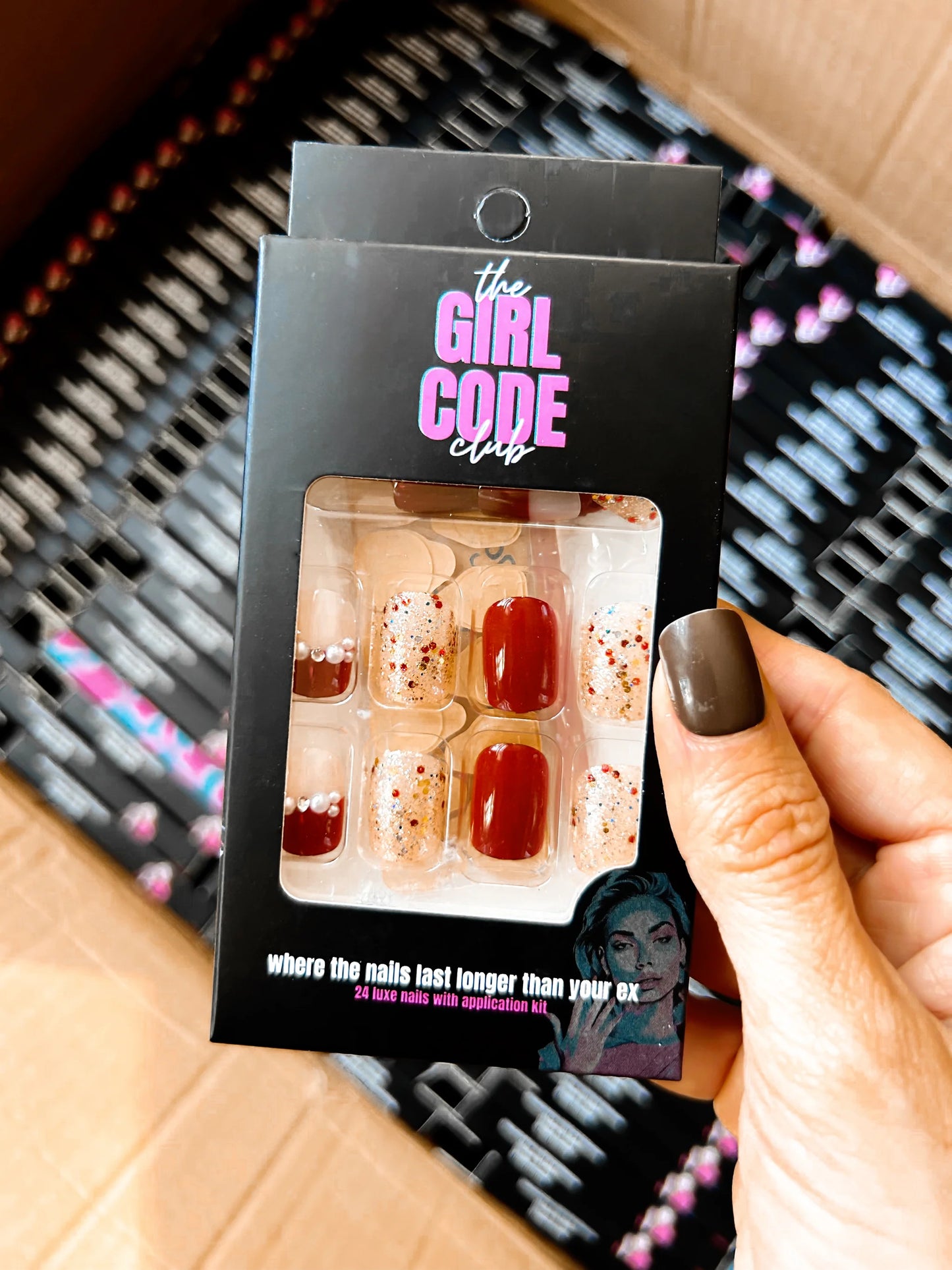 The Girl Code Club Nail Box