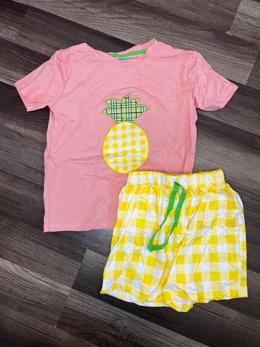 Pineapple 🍍 short set 4/5