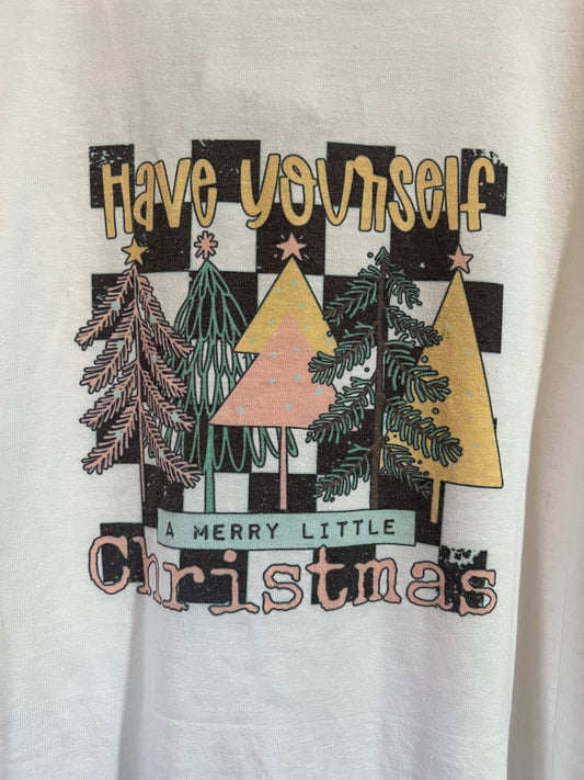 XL Christmas tree  tshirt