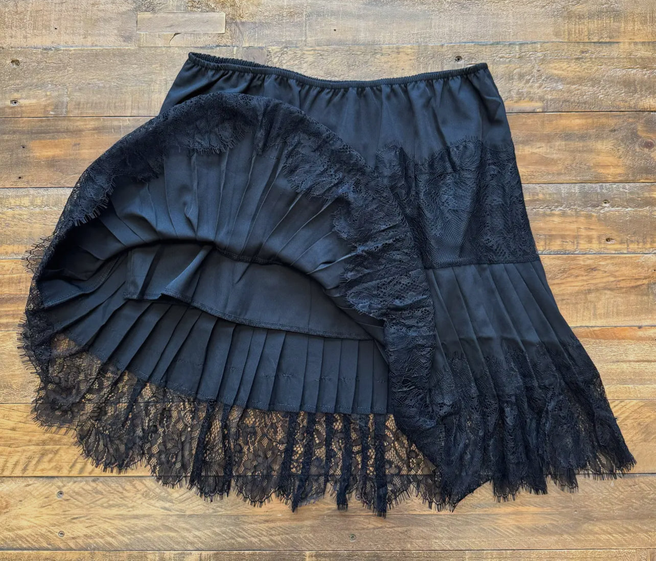 Vivianne lace slip skirt