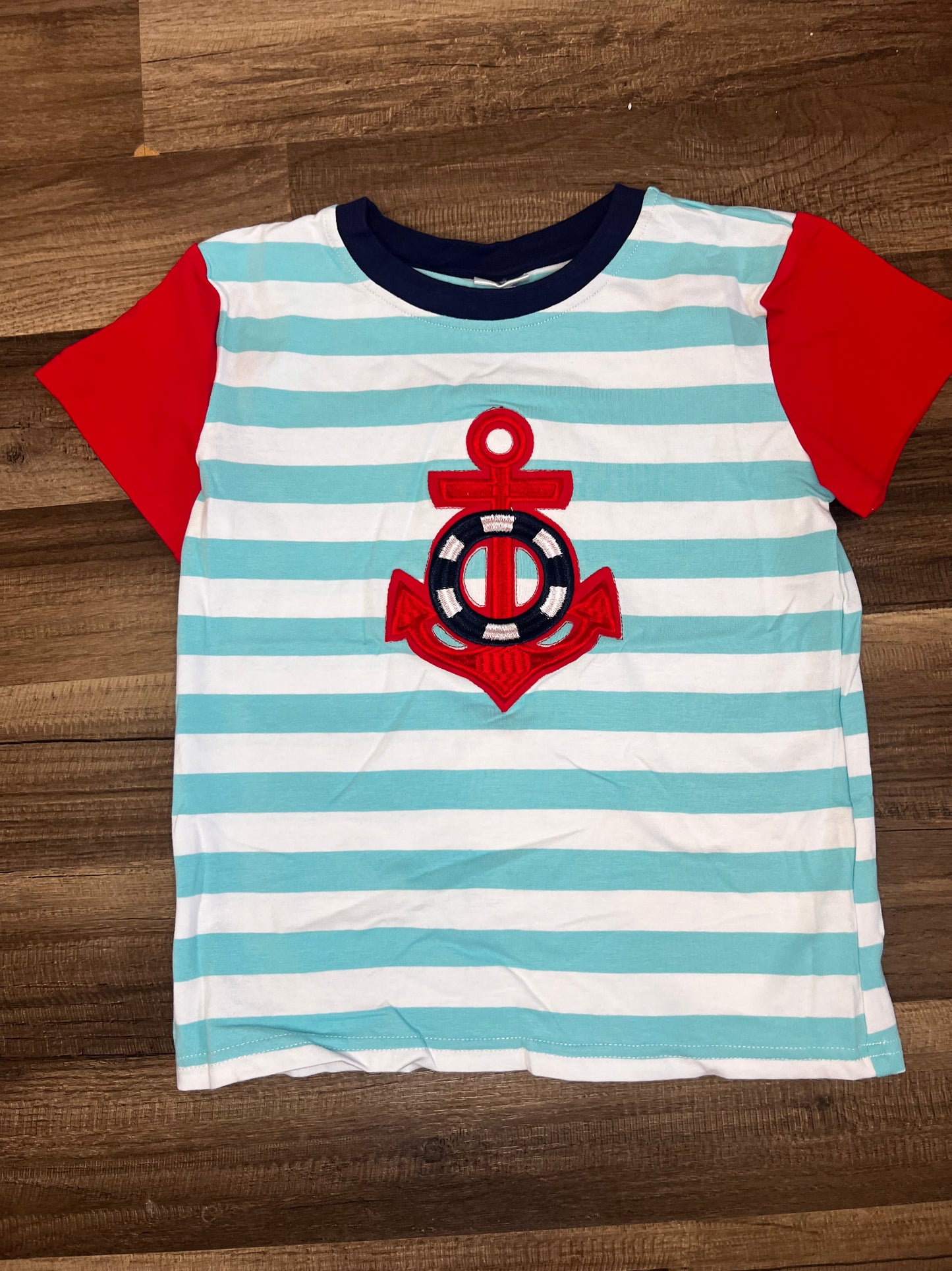 Anchor ⚓️ appliqué t shirt 5/6