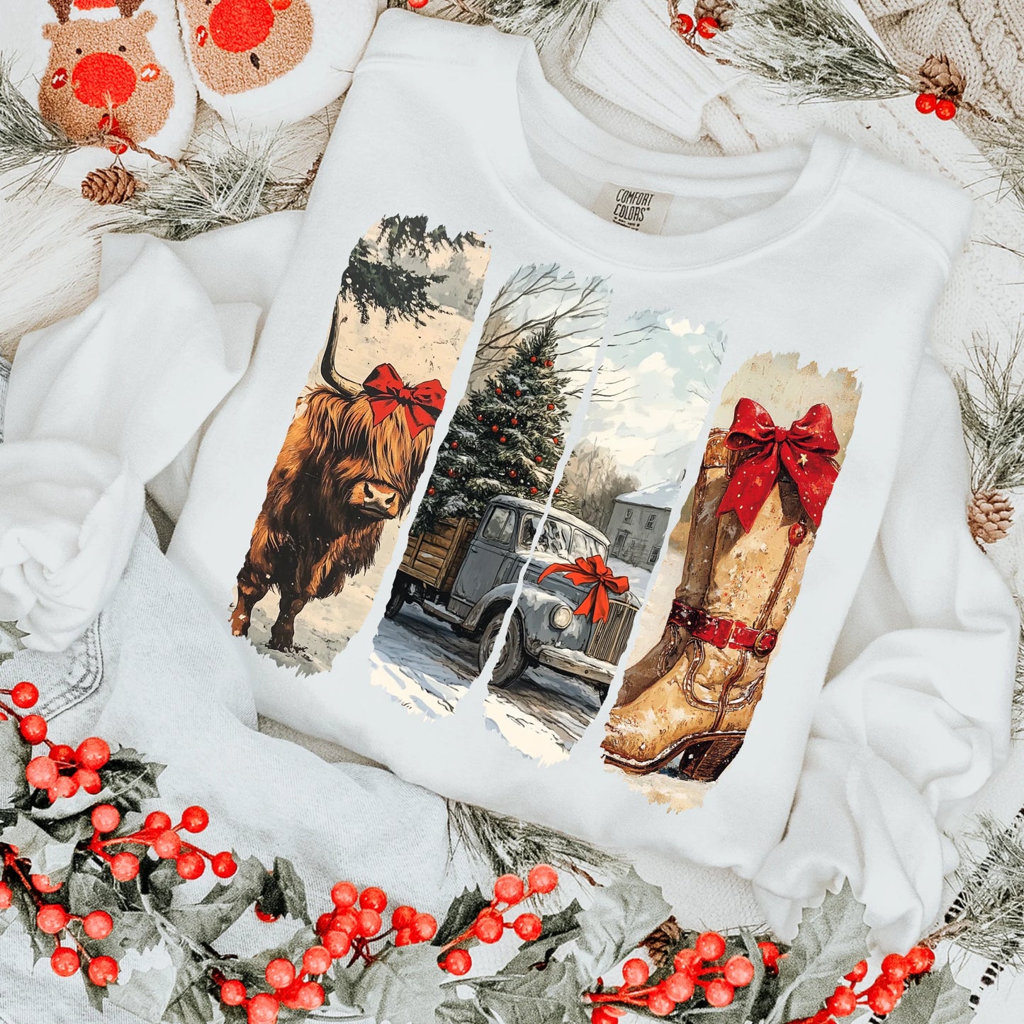 Christmas collage  T SHIRT nov.