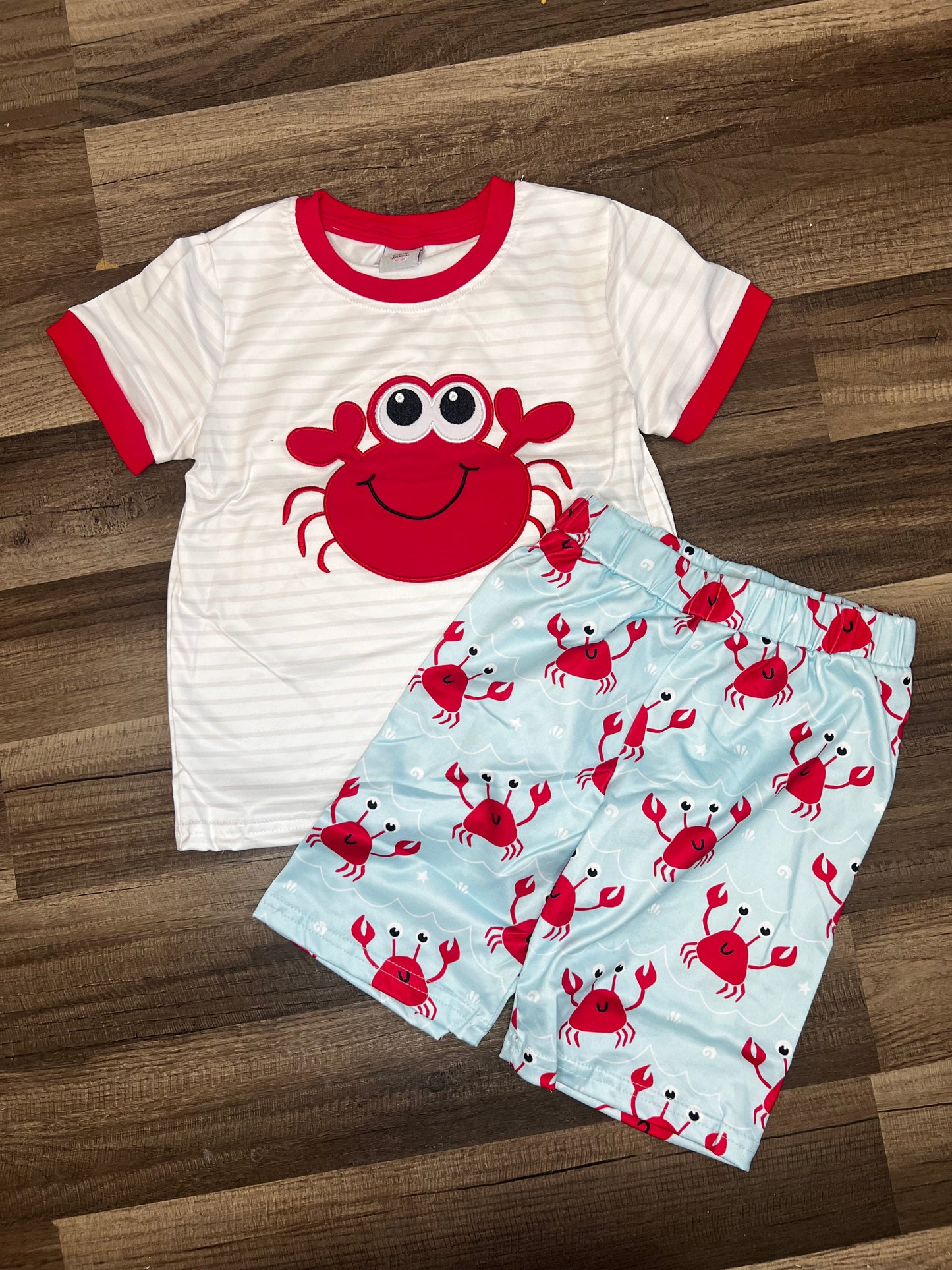 Crab 🦀 short set 3/4t