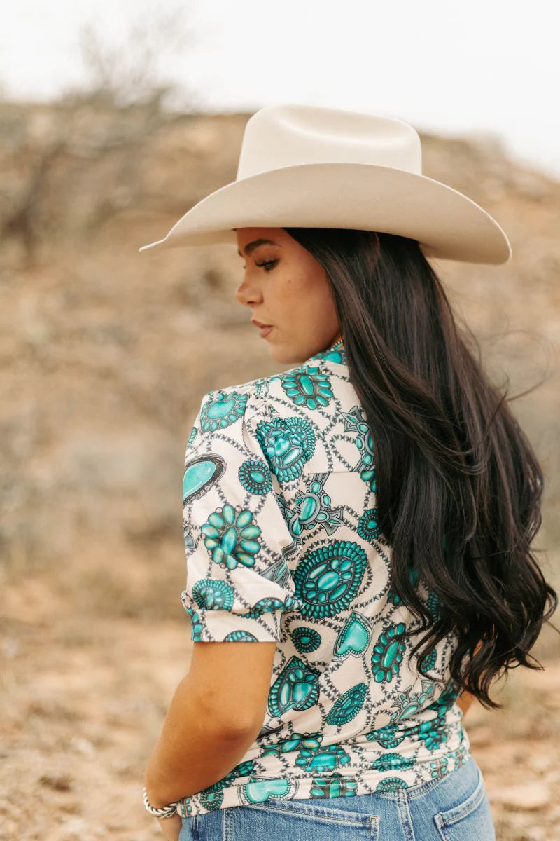 Navajo country blouse