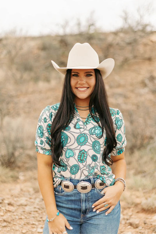 Navajo country blouse