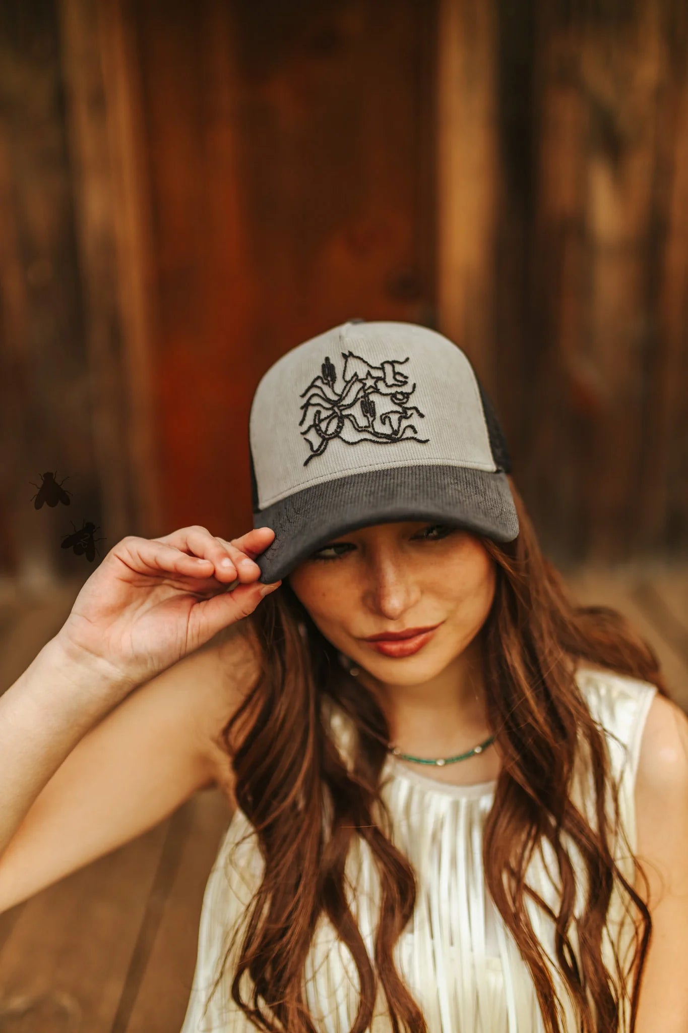 Wavy western hat