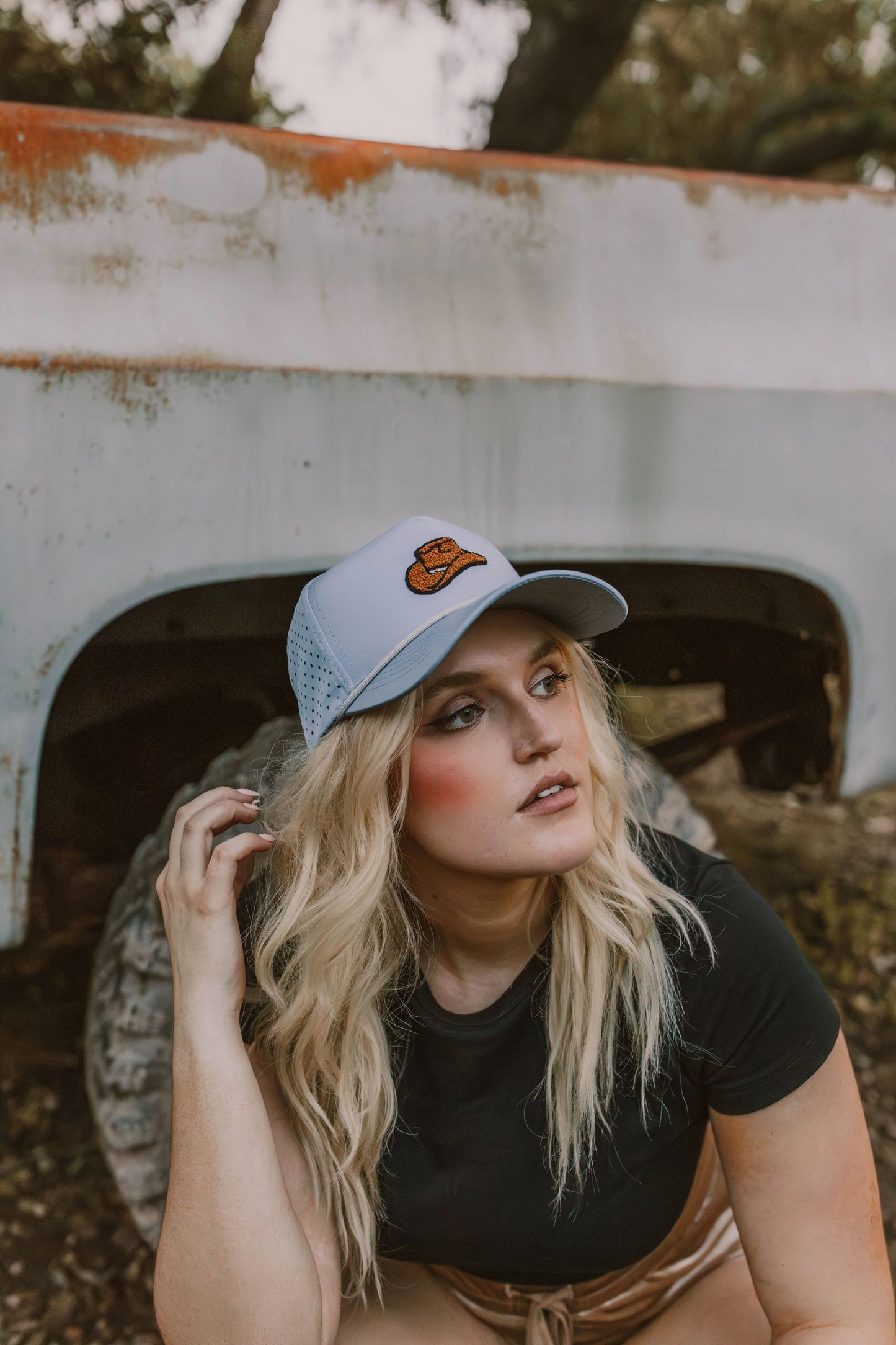 Vintage patch hat
