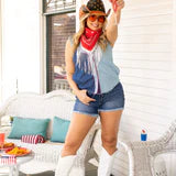 Howdy partner sleeveless top