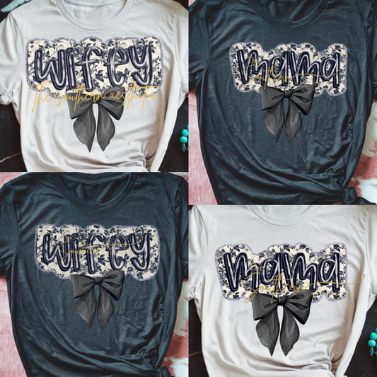 Coquette bow   tshirt nov.